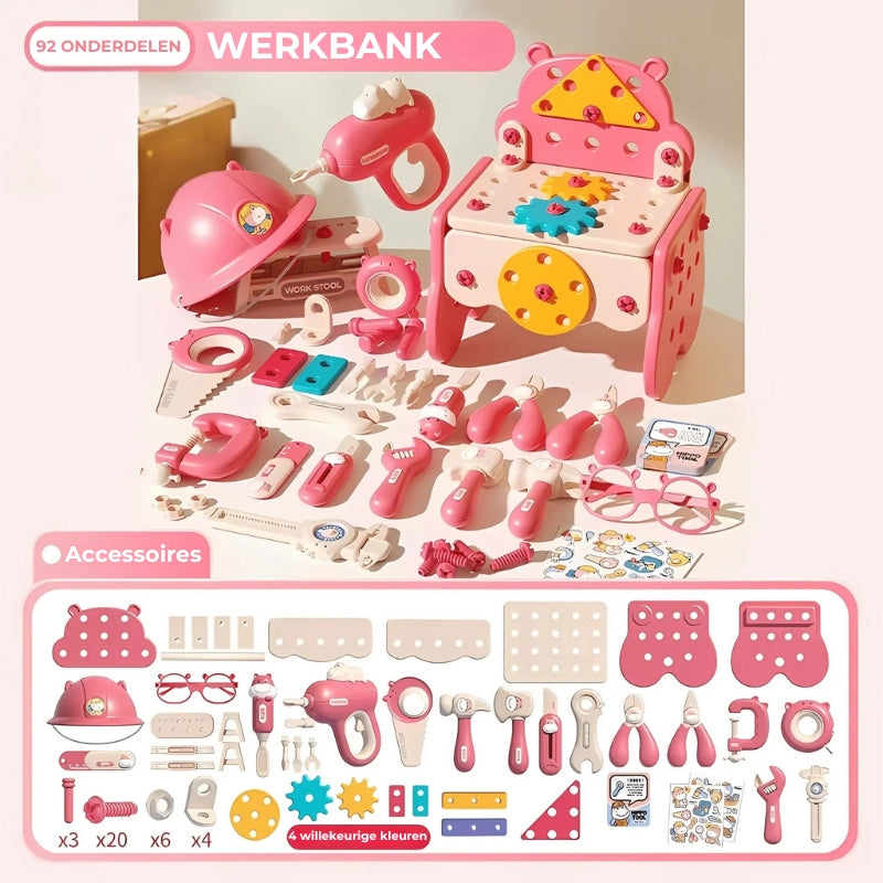 Mini Makers Werkbank – Montitools Klusset